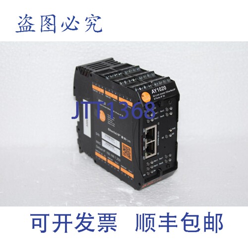 原装供应IFM AY1020 IO-Link 主站，带以太网/IP 接口