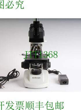 原装供应AmScope Compuesto 三目显微镜 40X-1000X 物镜Más MD70