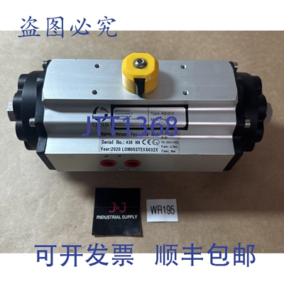 原装供应- Radius 弹簧复位型 012 执行器 AS-012 大压力 120PSIG