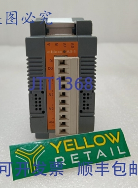 原装供应E.BLOXX A3-1 I/O模块 EBLOXXA31
