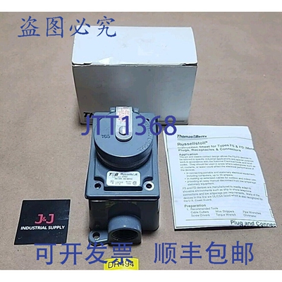 原装供应Thomas Betts 3753 Russellstoll 插座 30A/250V 20A/600