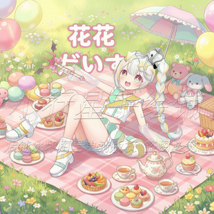 ai画稿插画设计头像动漫二次元oc立绘定制Q版人设约稿小说封面