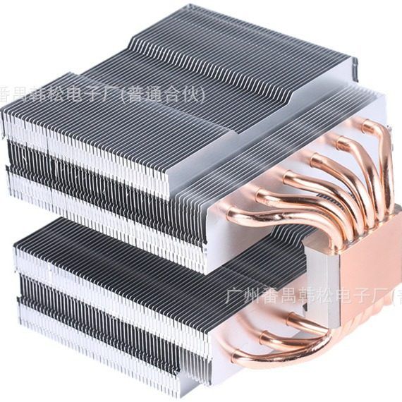 大功率CPU散热器12CM双塔