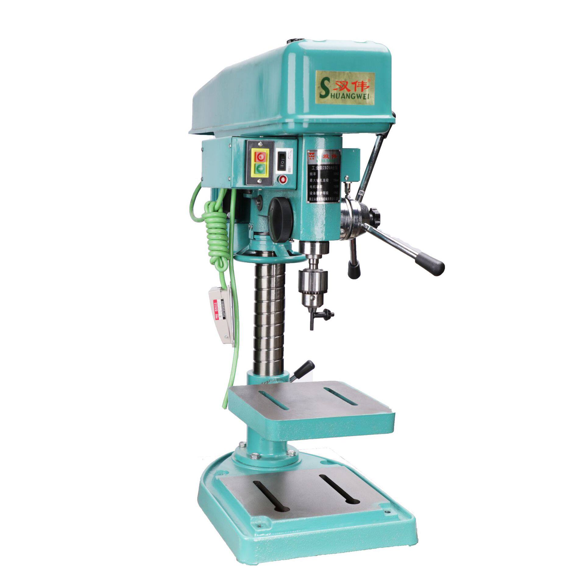 钻孔机台式钻床铜电机攻牙攻丝机钻攻两用加重型工业台钻