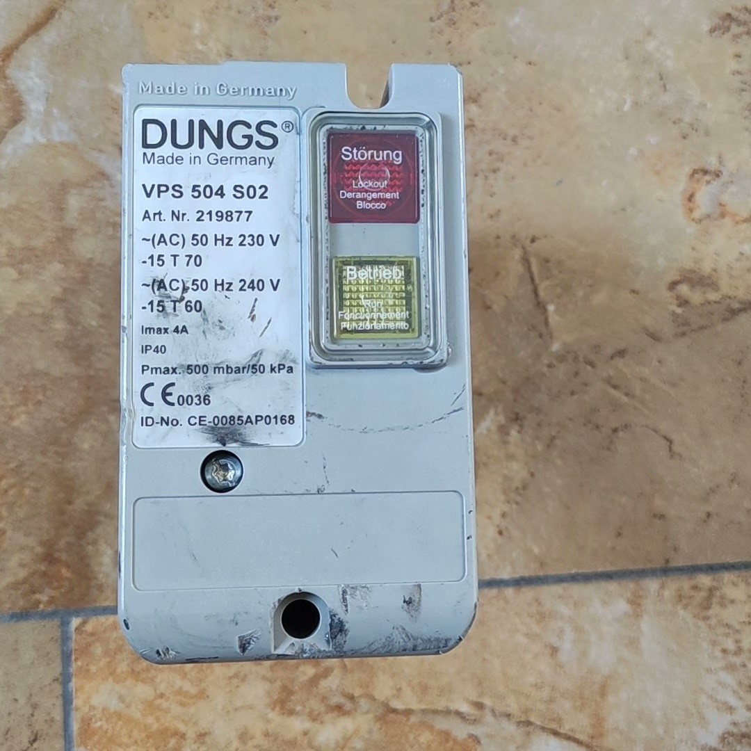 DUNGS检漏装置 VPS504 S02  成色如图,拆机包