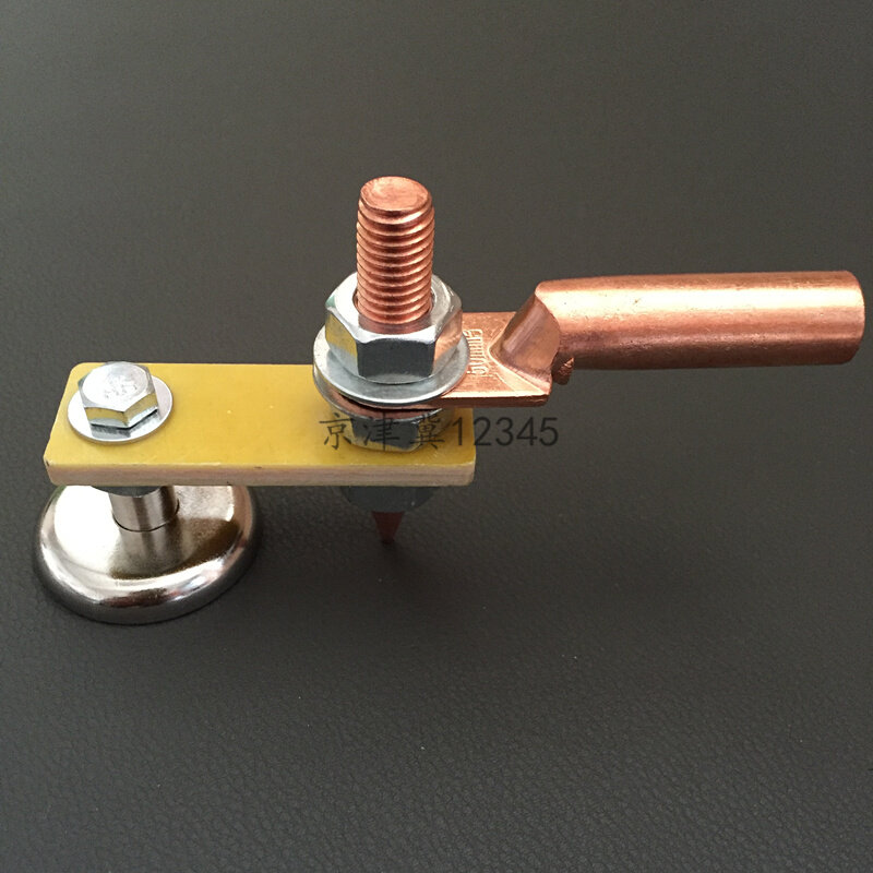 极速电焊机磁力搭铁神器电焊机搭铁线夹新型接地强V磁搭铁头配件