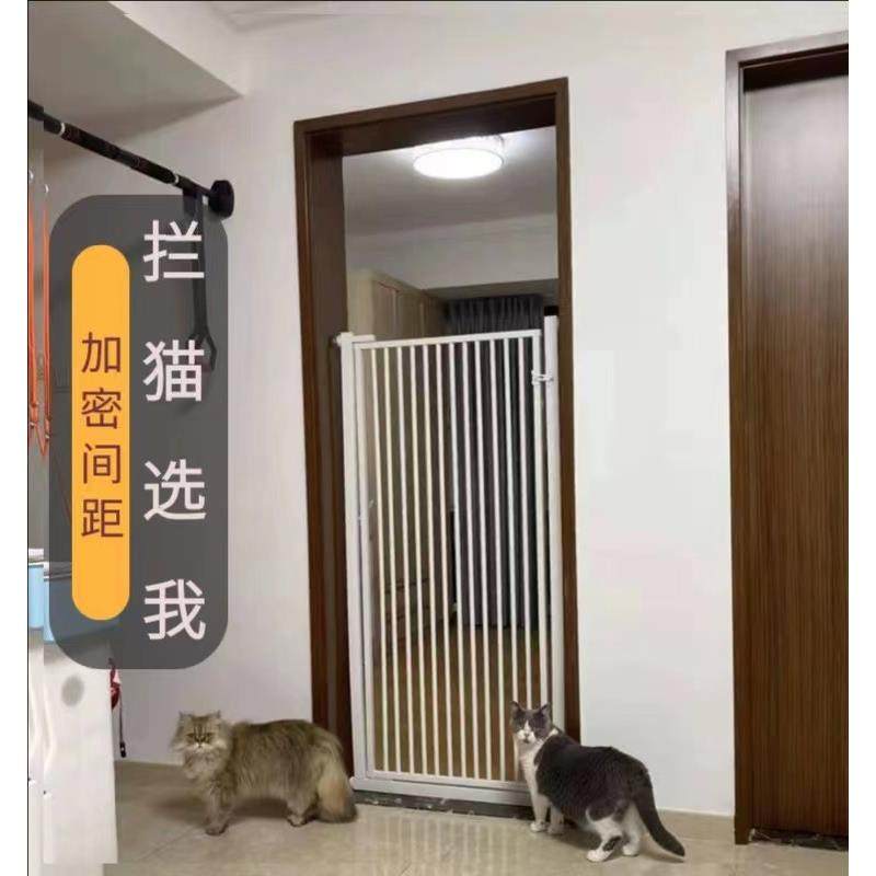 防猫门栏猫咪拦宠物围栏狗狗栅栏护栏隔离栏杆挡板神器跳室内笼子