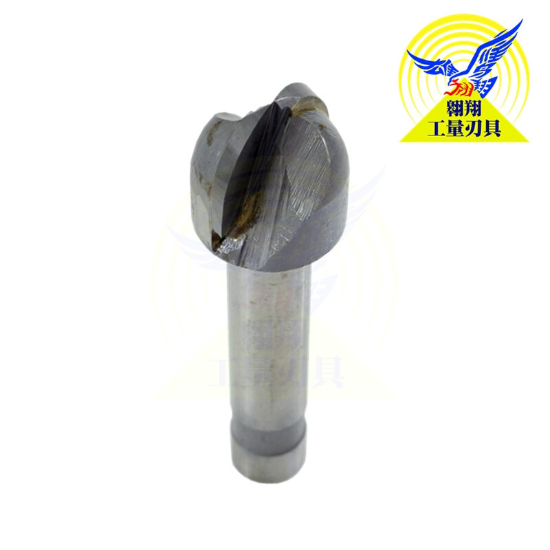 极速镶硬质合金钨钢直柄球头外R铣刀x4 5 6 7 8-40 YG材质凸圆弧