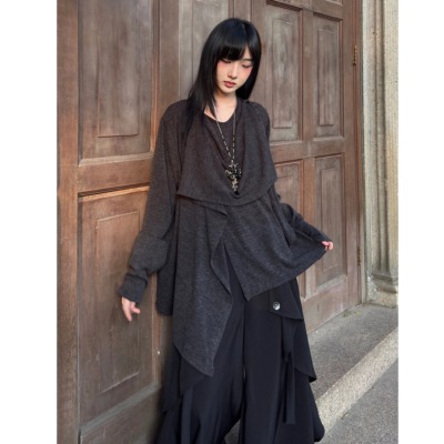 针织衫Lemaire风高级感围巾领