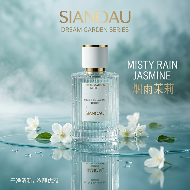 烟雨茉莉花香水花香北国雪松官方正品旗舰店初媞持久留香72小时