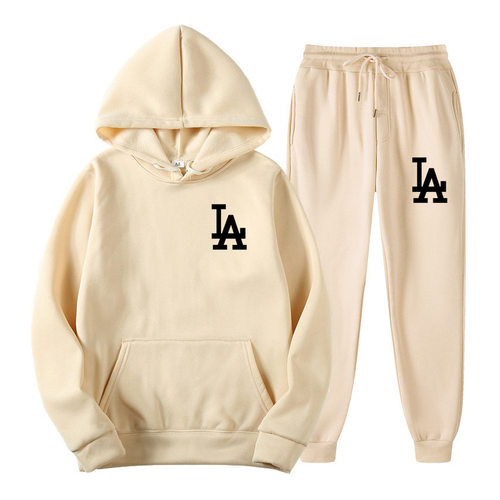 Simple couple hooded casual suit简约情侣百搭连帽休闲运动套装