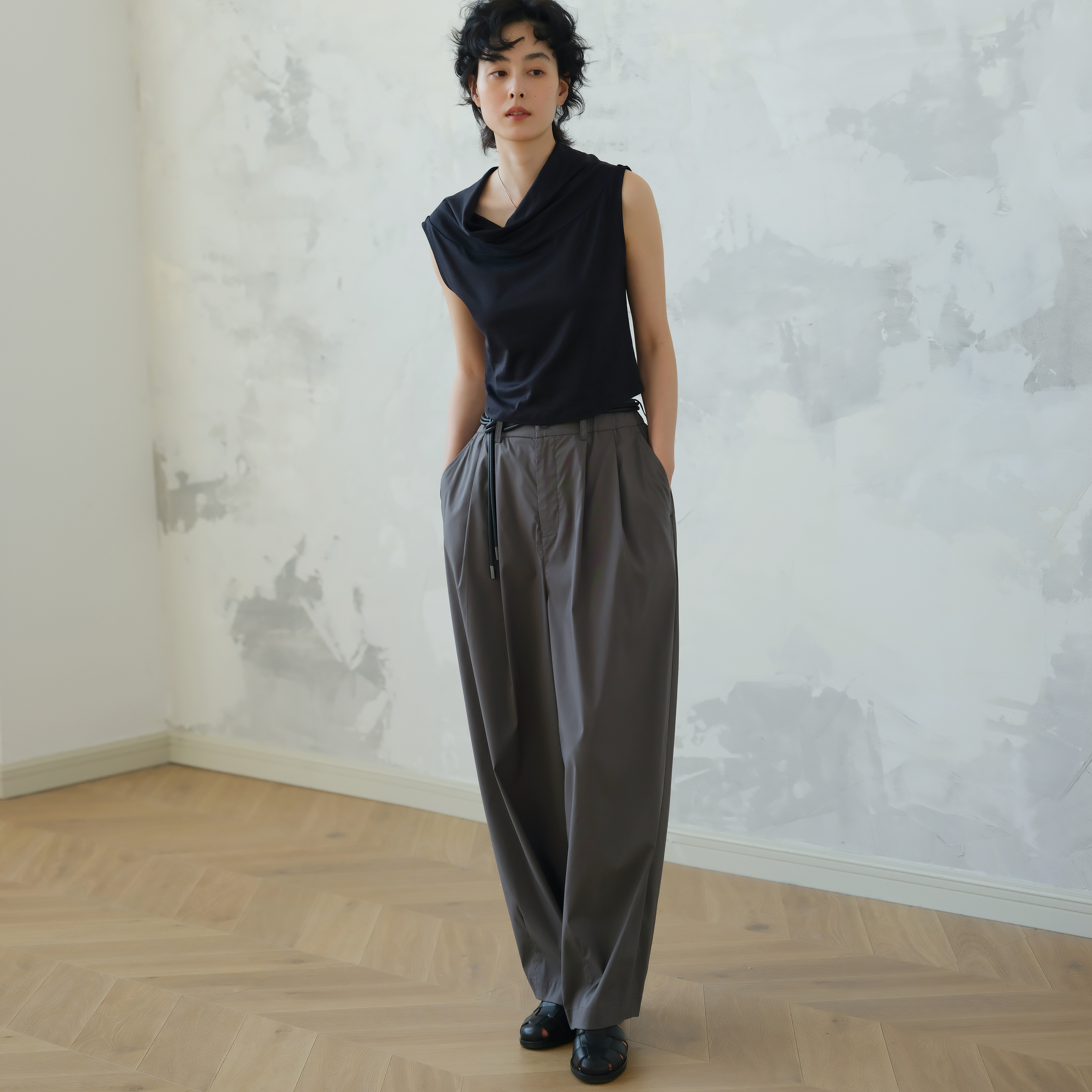 中腰通勤风Herz长裤百搭工装裤