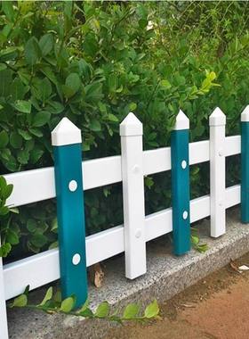 宁波草坪护栏PVC栅栏围栏户外花园小区庭院绿化栅栏塑钢白色绿色