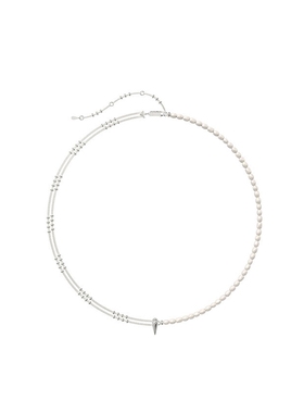 KVK循环巴洛克系列水滴珍珠项链女双循环轻奢ins小众设计感锁骨链