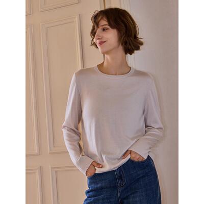 THEEASE进口纱线针织打底衫