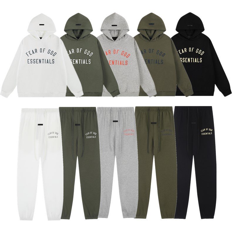 连帽卫衣休闲运动裤套装