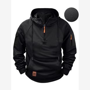 sports hooded hoodie春秋男士 潮流套头衫 卫衣 Men 连帽运动长袖