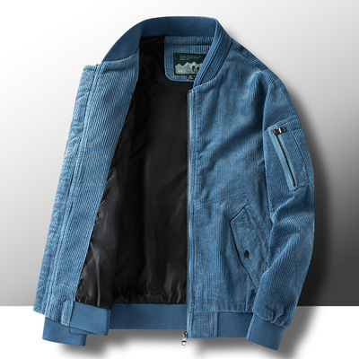 灯芯绒外套纯棉原创韩版夹克