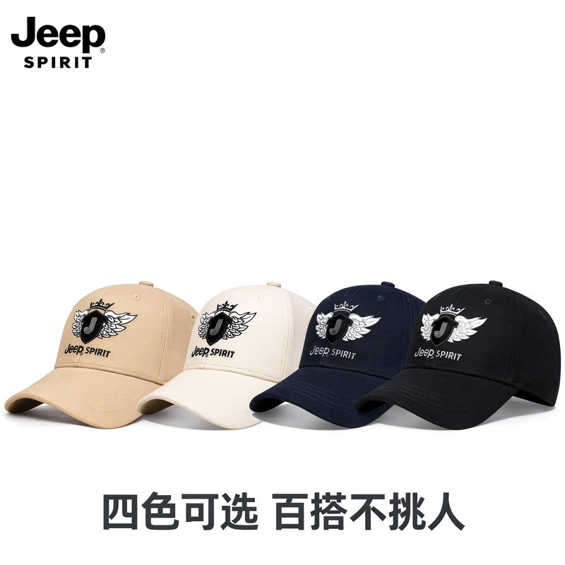 JEEP棒球帽子春秋冬季中老年