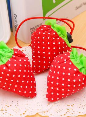 Large Strawberry Shopping Bag - Portable and Foldable Strawb