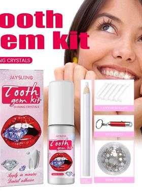 Jaysuing Tooth Gem Kit - Sparkling Tooth Accessories, Easy t