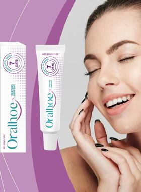 ORALHOE Denture Adhesive Securely holds dentures in place wi