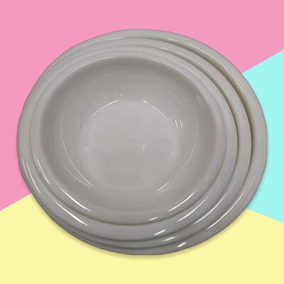 Melamine ware dinner plates, plastic plates wholesale, vinta