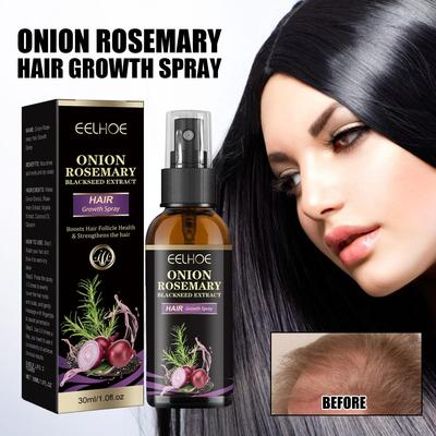 EELHOE Onion and Rosemary Hair Spray for Deep Scalp Nourishm