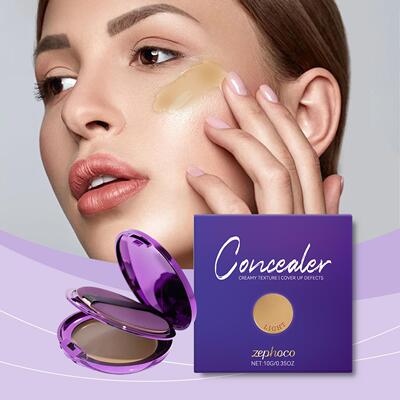 Zephoco Ivory Concealer Palette - Sweat-resistant, long-last
