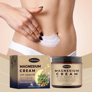 WoodSleep Magnesium Sleep Cream - Gently Nourishes the Body'
