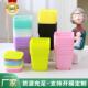 Small Mini Colorful for Gardening Pots Plant Square Green