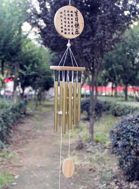 Wooden Gift Metal Wind Chime, Student Birthday Present, Qixi