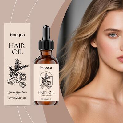 HOEGOA Hair Care Oil Nourishes and Moisturizes for Soft, Sil