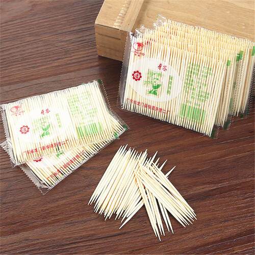 Hotel and Restaurant Disposable Toothpicks - Eco-friendly Ba
