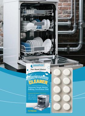 JAKEHOE Dishwasher Cleaning Tablets - Grease, Stain, and Sca
