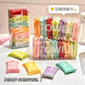 towels bath face Compressed disposable 100%