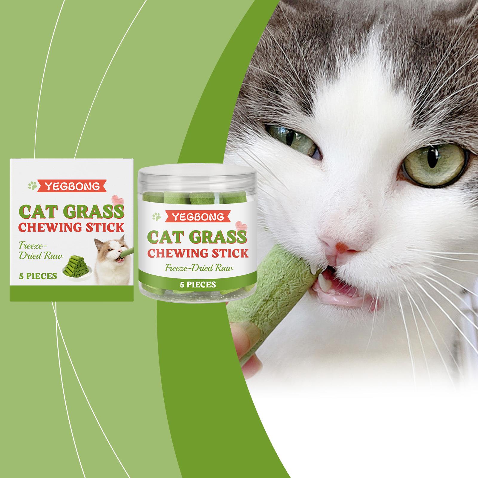 Yegbong Cat Freeze-Dried Teething Sticks - Pet Teething Snac