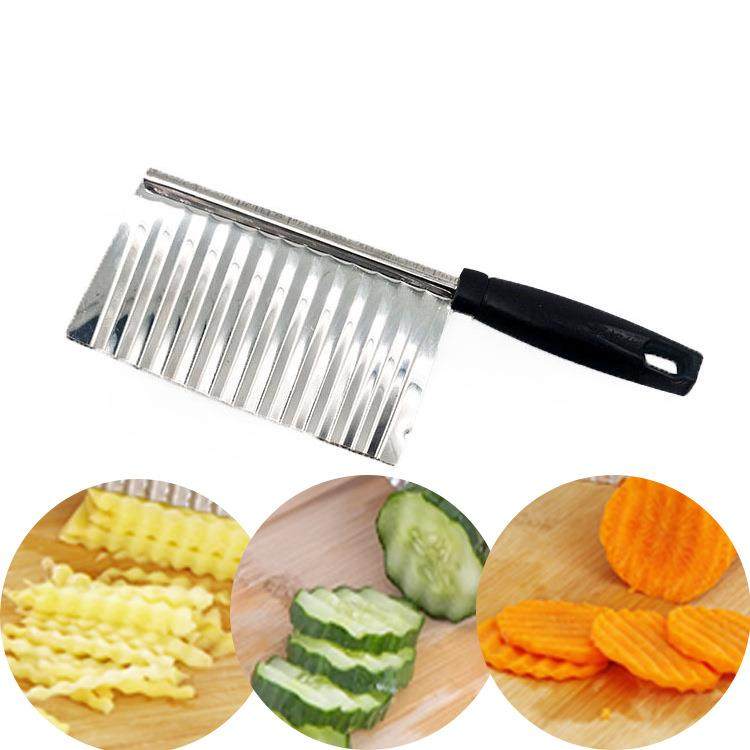 Direct Supply Wolf Tooth Potato Wavy Knife, Home Kitchen Sli