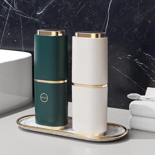 Luxury Travel Toothbrush Cup Set including Mouthwash Cup, To