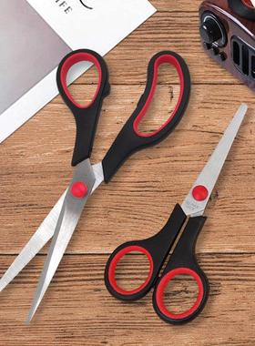 Household stainless steel material rubber and plastic scisso