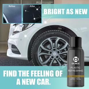 OUHOE Car Plastic Restorer - Cleans and Cares for Interior,