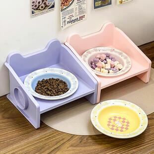 Creative Piano Rabbit Series Flying Saucer Plate with Leak-P