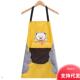 Linen Hand Erasable Ties Towel with Home Apron Sleeveless