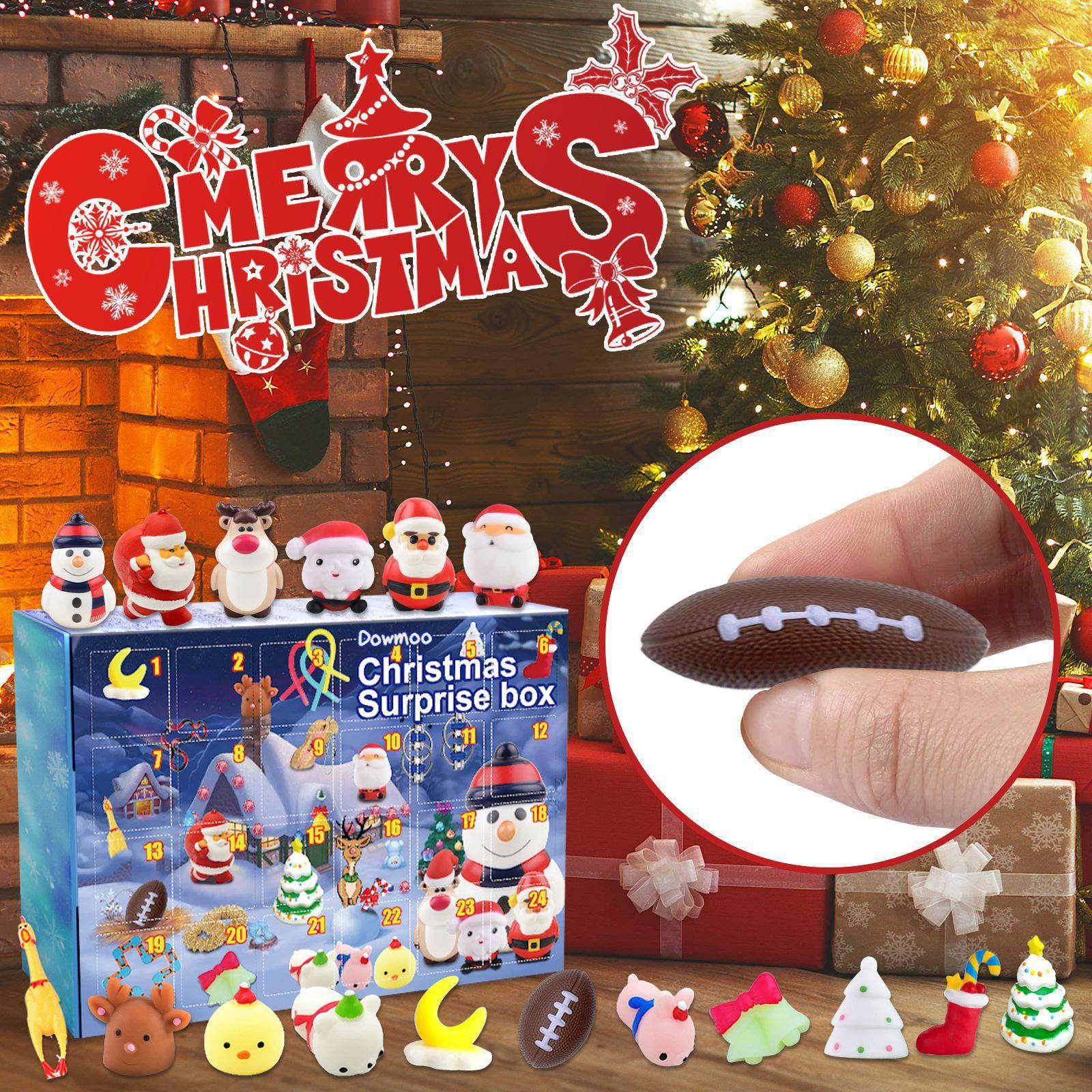 Dowmoo Christmas Surprise Blind Box - 24-compartment Guessin