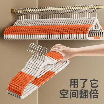 【5 Pack Non-Slip Traceless Hangers】Home Use Clothes Hanger
