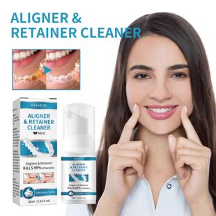 EELHOE Denture Cleaner Oral Care Fresh Breath Cleans Stains