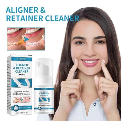 EELHOE Denture Cleaner Oral Care Fresh Breath Cleans Stains