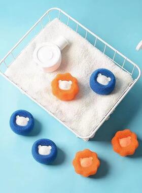 Magic Laundry Ball Drum Washing Machine Cleaning Bag Lint Re