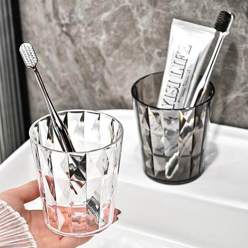 Home-use Lightweight Luxury Transparent Mouthwash Cup, Scrat