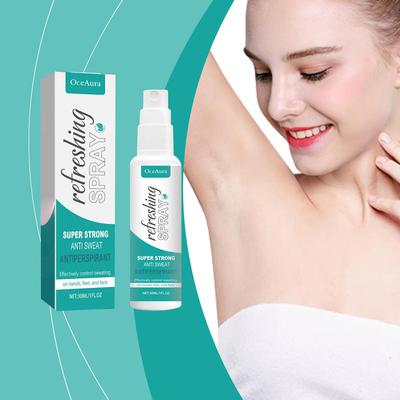 OceAura Body Care Spray for Underarm Odor, Fresh and Portabl